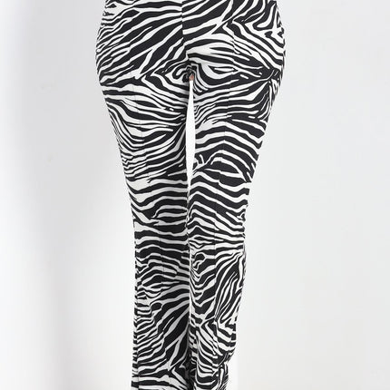 Desenli İspanyol Pantolon Zebra - 20549.1595.