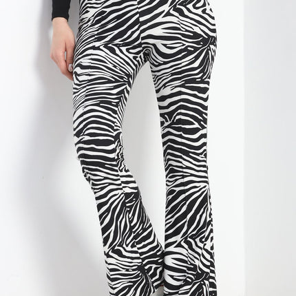 Desenli İspanyol Pantolon Zebra - 20549.1595.