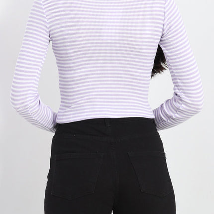 Kaşkorse Yarım Balıkçı Fitilli Basic Body Lila - 19342.1567.