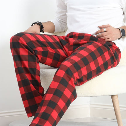 Unisex Pijama Altı Kırmızıkareli - 18529.1838.