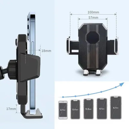 Universal Çok Fonksiyonlu Telefon Tutucu