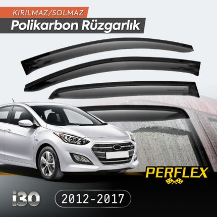 Hyundai i30 2012-2017 Cam Rüzgarlığı V2 Mugen